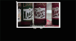 Desktop Screenshot of legendbrewing.com