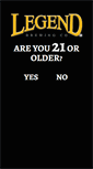 Mobile Screenshot of legendbrewing.com